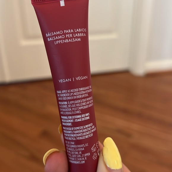 Summer Fridays Cherry Lip Butter Balm Lip Gloss - Picture 2 of 3
